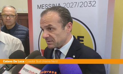 Ponte Stretto, Cateno De Luca "Prima risolvere questioni strutturali"