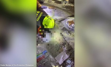 Terremoto nelle Filippine, le drammatiche immagini dei soccorsi