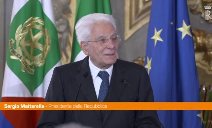 Il volley azzurro al Quirinale, Mattarella "Siete stati formidabili"