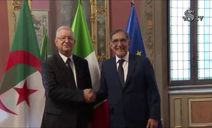 La Russa riceve il presidente del Consiglio della Nazione dell'Algeria
