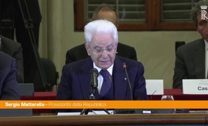 Ue, Mattarella "Occorre ritrovare slancio e coraggio, urgente accelerare"