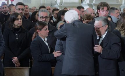 Mattarella ai funerali di Stato dei tre carabinieri morti nel Veronese