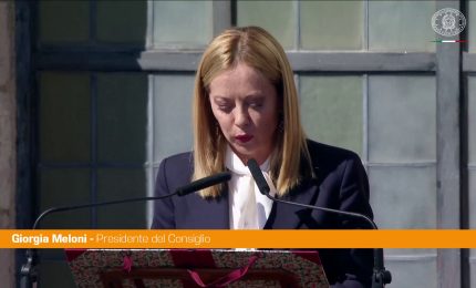 Meloni "Senza dialogo col diverso germoglia il virus della guerra"