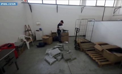 A Catania scoperto un deposito con 30 chili di droga, un arresto