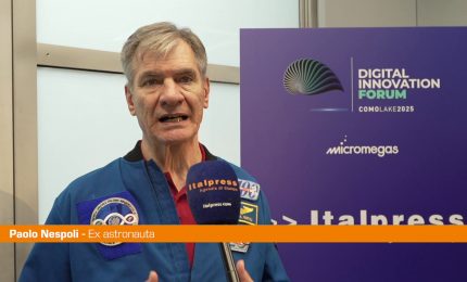 ComoLake, Nespoli "IA? Mi piace pensare persona sia sempre al centro"