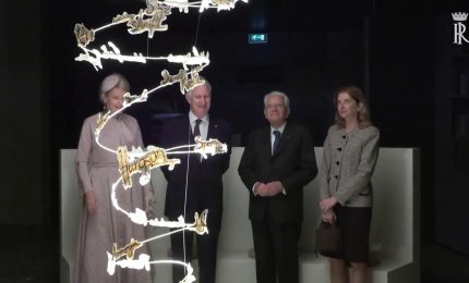 Mattarella visita Biblioteca Reale e incontra il sindaco di Bruxelles