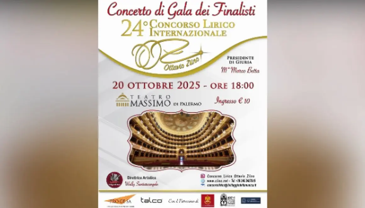 Al Teatro Massimo di Palermo la finale del 24esimo Concorso lirico &ldquo;Ottavio Ziino&rdquo;