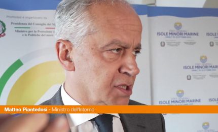 Isole minori, Piantedosi "Creare strutture stabili servizi essenziali"