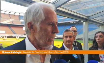 Milano-Cortina, Malag&ograve; "San Siro e Arena di Verona, visibilit&agrave; unica"