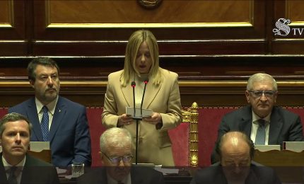 Meloni "L'Italia si presenta con autorevolezza al Consiglio europeo"