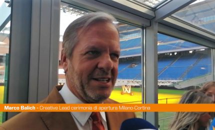 Milano-Cortina, Balich "Cerimonia d'apertura emoziona particolarmente"