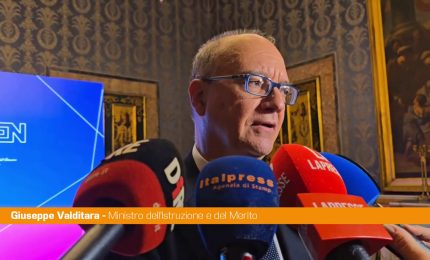 Valditara "Un miliardo per la scuola primaria, studente al centro"