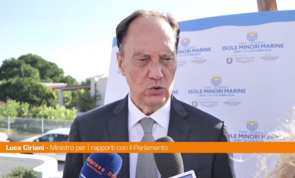 Isole minori, Ciriani "Tema di marginalit&agrave; dentro altre marginalit&agrave;"