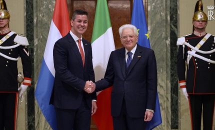 Mattarella riceve il presidente del Paraguay Santiago Pe&ntilde;a Palacios