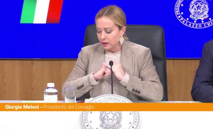 Meloni "Manovra da 18,7 miliardi, la considero seria ed equilibrata"