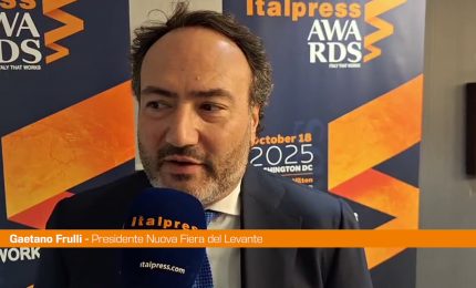 Italpress Awards, Frulli "Valore aggiunto per tutti"
