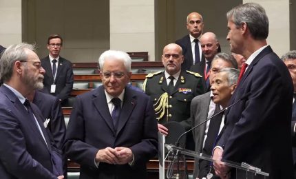 Mattarella incontra il presidente della Camera del Belgio De Roover