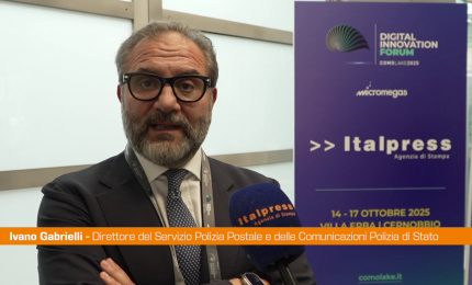 ComoLake, Gabrielli "Usare l'IA per contrastare attacchi informatici"