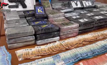 A Roma sequestrati 200kg di cocaina, arrestato un 23enne albanese