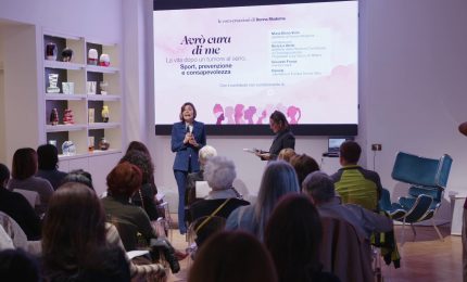 Tumore al seno, campagna di Novartis promuove l'attivit&agrave; fisica