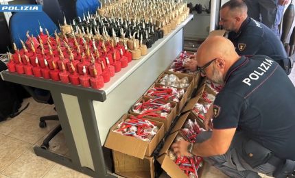 Sequestrati 1500 ordigni esplosivi spediti a Catania tramite corriere