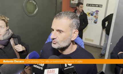Elezioni Puglia, Decaro "Spero di diventare il presidente di tutti i pugliesi"