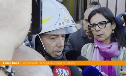 Incendio a Le Ciminiere di Catania, Iracà "Ci saranno indagini della Polizia"
