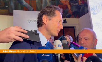 Elkann "I piloti della Ferrari pensino a guidare e parlino meno"