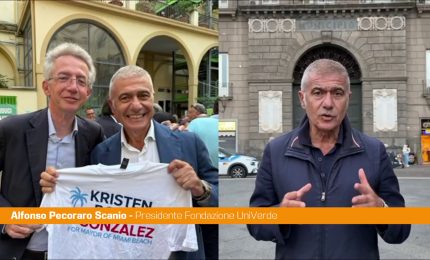 Pecoraro Scanio "Anche Manfredi sostiene Kristen Rosen sindaco Miami Beach"