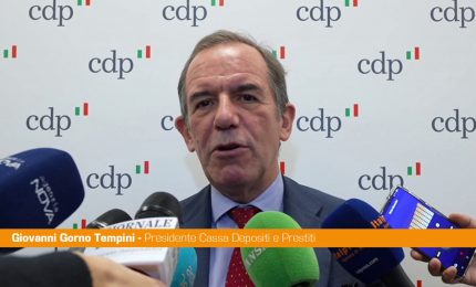 Cdp lancia "Valore per il territorio", Gorno Tempini "Un premio per i giovani"