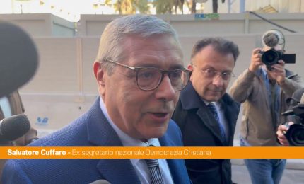Inchiesta Palermo, Cuffaro arriva in tribunale &ldquo;Sono fiducioso nella giustizia"