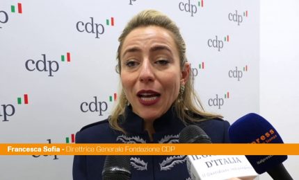 Cdp lancia "Valore per il territorio", Sofia "Fiducia nei talenti del Paese"