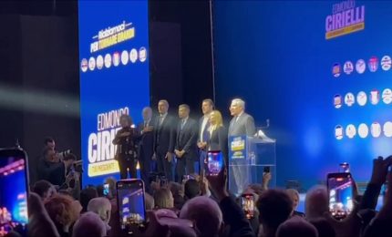 Regionali Campania, i leader del centrodestra a Napoli per Cirielli