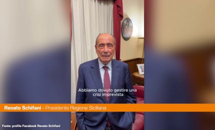 Schifani "Crisi imprevista, ma andiamo avanti con ferma determinazione"
