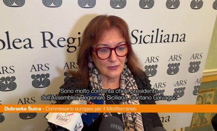 Sessione ARLEM a Palermo, Commissaria Suica presenta "Patto per il Mediterraneo"