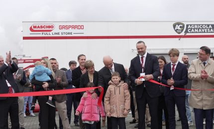 Maschio Gaspardo apre a Mortara il primo Full Line Store in Italia