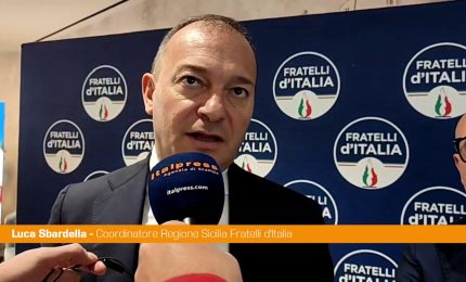 Sbardella "In Sicilia maggioranza coesa, arriveremo a fine legislatura"