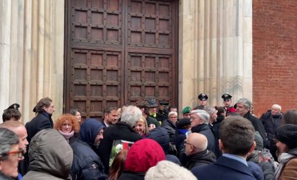 Vanoni, l'ultimo saluto della città di Milano