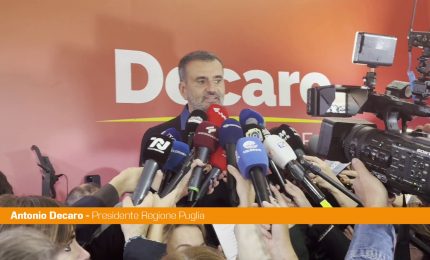 Puglia, Decaro eletto presidente "Risultato straordinario, da domani al lavoro"