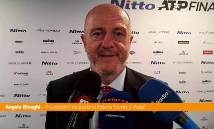 Binaghi "Atp Finals confermano passione italiani per tennis"