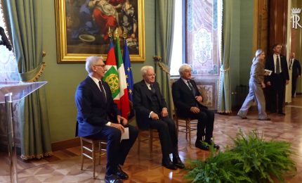 Mattarella riceve una delegazione dell'ospedale Bambino Ges&ugrave; di Roma