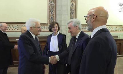 Mattarella all'inaugurazione dell'Anno Accademico a Lucca