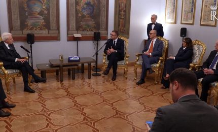 Mattarella riceve una delegazione di Federcasa