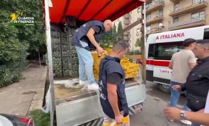 Sequestrato un mercato ortofrutticolo abusivo a Palermo