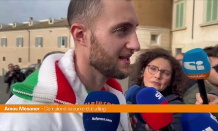 Mosaner "Emozione indescrivibile ricevere il Tricolore da Mattarella"