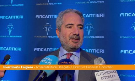 Fincantieri, Folgiero "La storia &egrave; un trampolino per costruire il futuro"