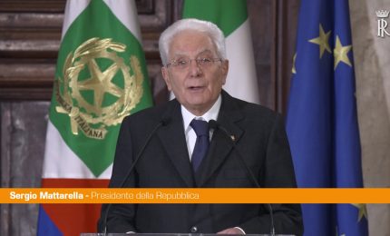 Mattarella "Una democrazia di astenuti e assenti &egrave; pi&ugrave; fragile"