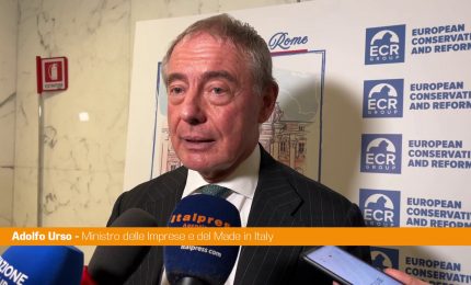 Ecr, Urso "Ruolo fondamentale per realizzare maggioranza pragmatica in Europa"