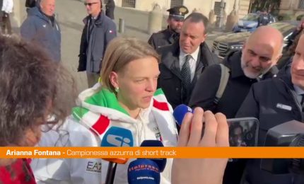 Arianna Fontana "Un onore essere portabandiera, d&agrave; una grande carica"