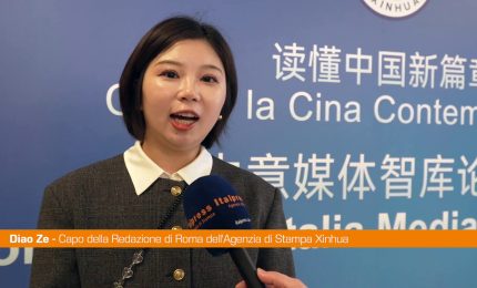 Media, Diao Ze (Xinhua) "Felici della partnership con Italpress, sar&agrave; successo"